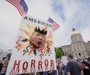 anti-Trump protest