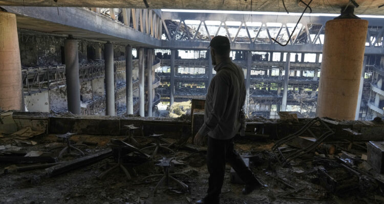 CNN steps in for demolished Iranian state media HQ, carries story of popular anger and threat of revenge