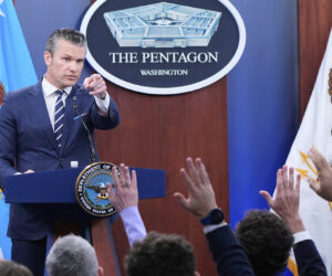 Defense Secretary Pete Hegseth