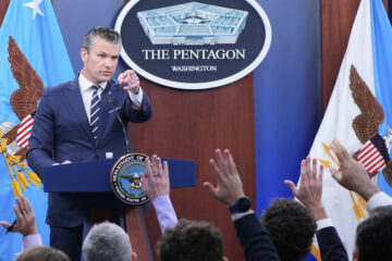 Defense Secretary Pete Hegseth