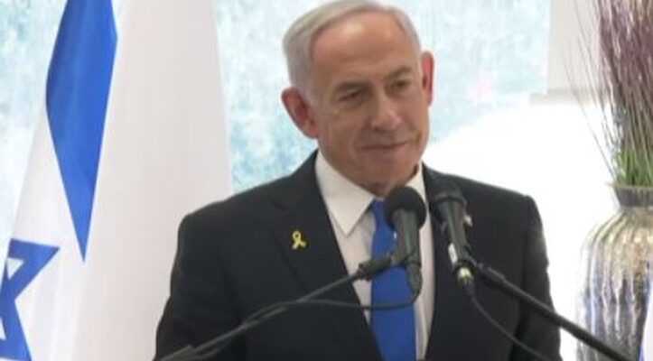 In a first, Netanyahu mentions freeing hostages before defeating Hamas