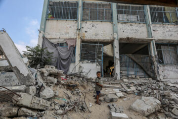 Displaced Palestinians
