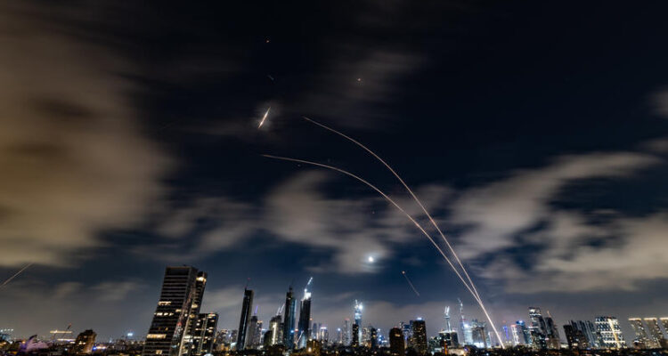 Iran launches two missile barrages at Israel overnight