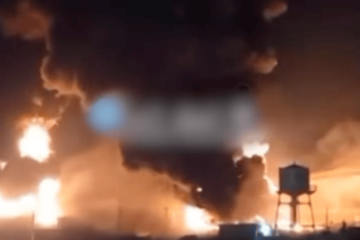 Shahran oil depot