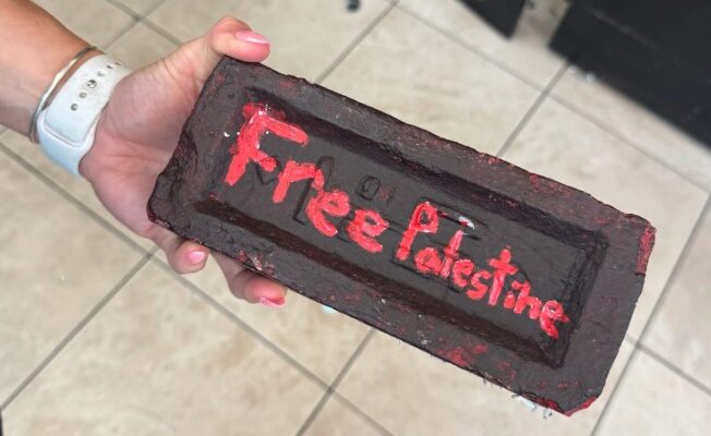 Brick reading ‘Free Palestine’ thrown through window of Boston-area kosher grocery store
