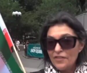 anti-American protester
