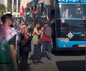 Tunisian convoy to Gaza