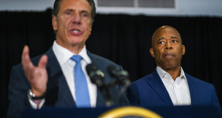 ‘Get out’: Adams urges Cuomo not to play spoiler in NYC mayoral race, woos Jewish voters
