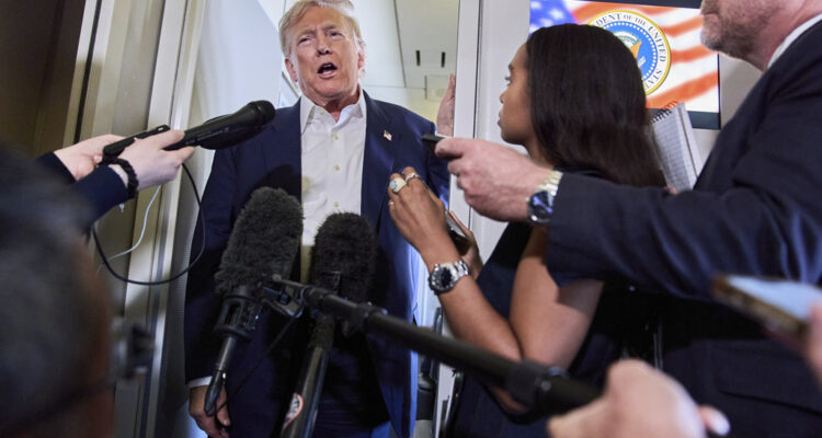 New poll finds soaring approval for Trump’s handling of Israel-Hamas war