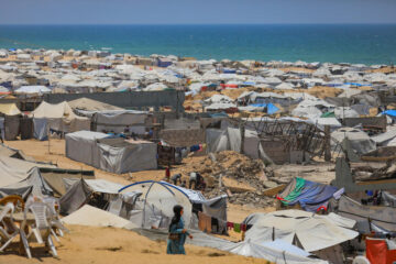 gaza tents