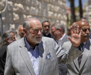 Huckabee in Ramallah