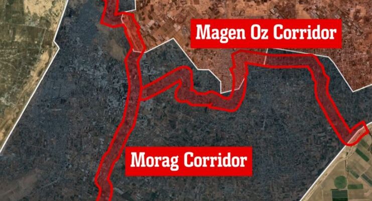 Israel establishes new security corridor in Gaza Strip