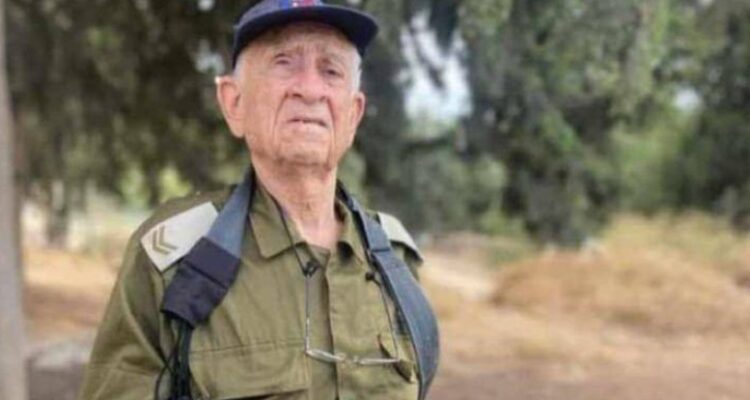 The IDF’s living legend – still serving at 96