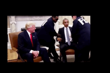 Trump Obama