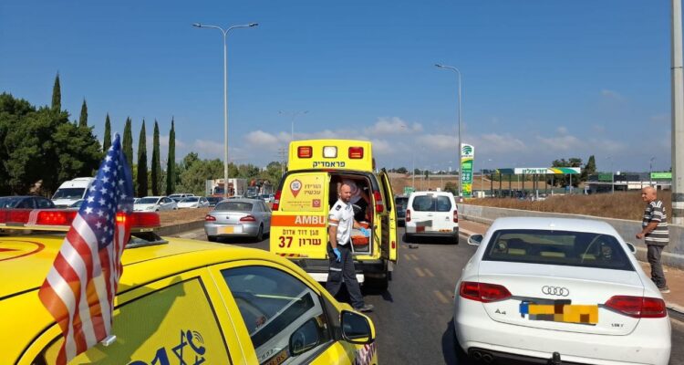 8 injured in terrorist ramming in central Israel