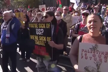 Australian anti-Israel protest