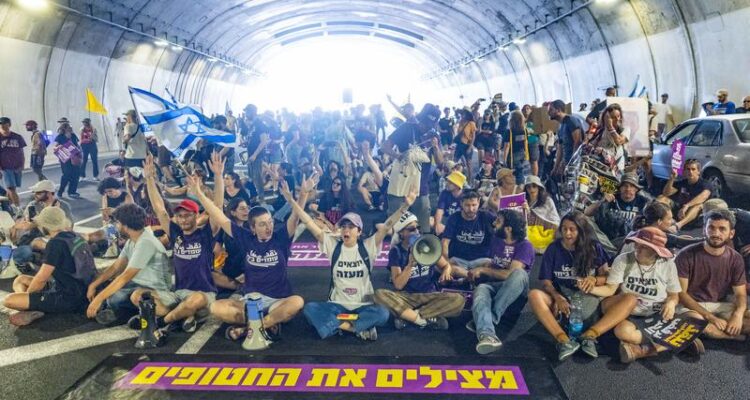 Netanyahu: Protesters demanding end to Gaza war guarantee another Oct. 7