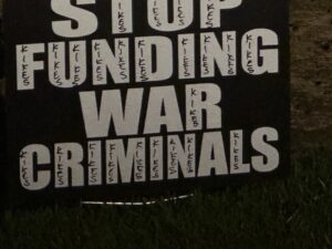 Antisemitic sign