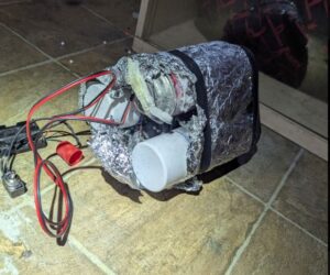 Home-made bomb of ISIS supporter