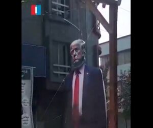 trump effigy