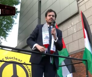 Palestinian activist Saleem Nussibeh