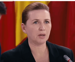 Danish Prime Minister Mette Frederiksen