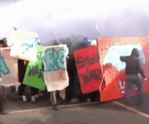 protest Rome