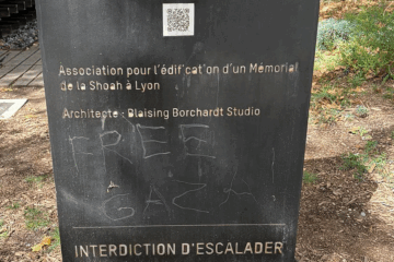 Holocaust memorial vandalism
