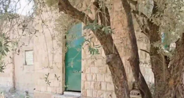 Why is a senior terrorist’s grave located in an Israeli cemetery?