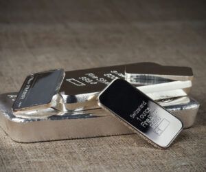 Silver ingots