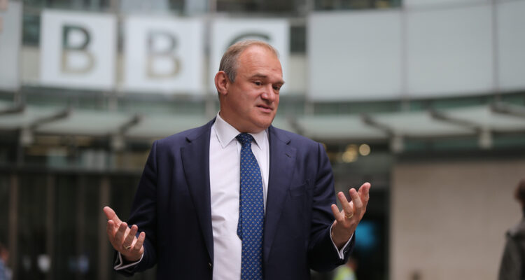 Leader of British party boycotts Trump to protest Gaza war