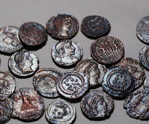 Ancient coin hoard
