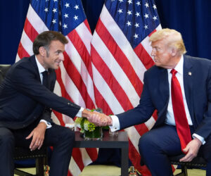 Macron Trump