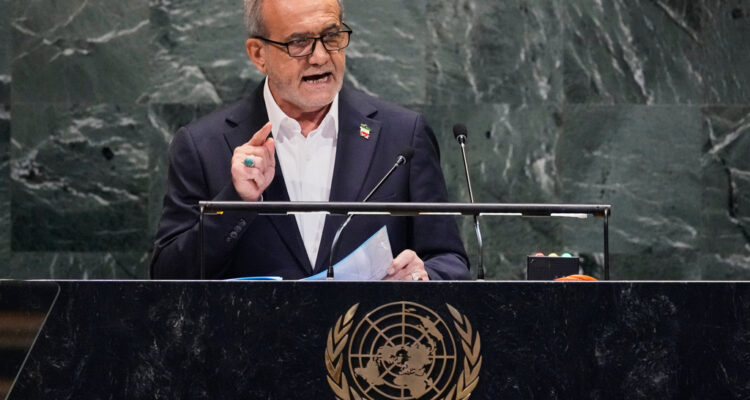 Iran’s president tells UN Tehran will never seek to build nuclear bomb