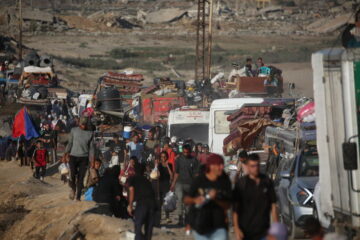 Gaza City evacuees
