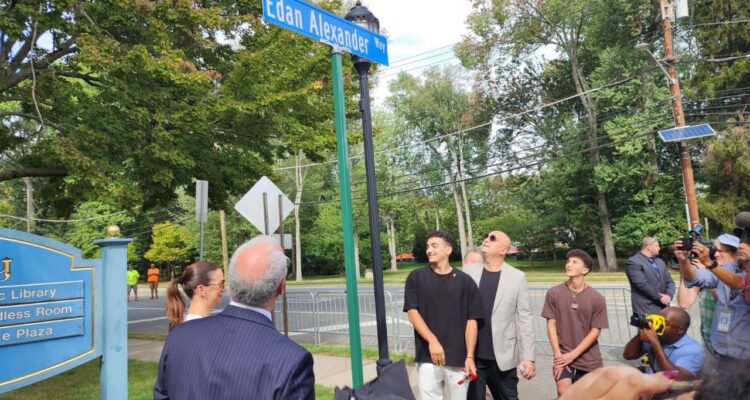 NJ town renames street in honor of former hostage Edan Alexander