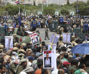 Houthi funeral Israel assassinations