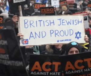 antisemitism rally