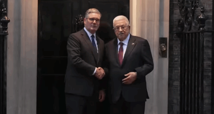 UK PM Starmer hosts PA’s Abbas ahead of UN Palestine vote