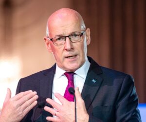 Scottish First Minister John Swinney