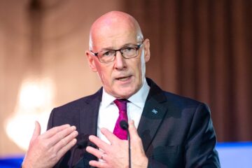 Scottish First Minister John Swinney