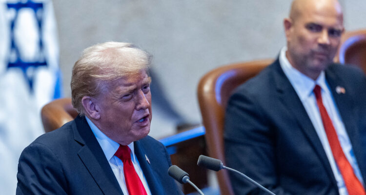 Trump to Knesset: ‘Israel won the war, the nightmare is over’