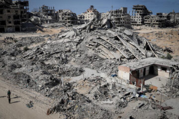 Gaza ruins