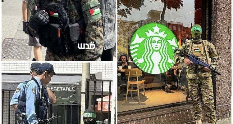 Faux Hamas terrorists spotted on Tokyo streets