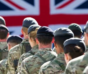UK army soldiers