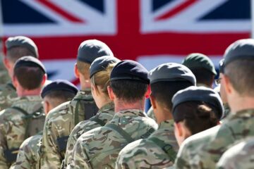 UK army soldiers