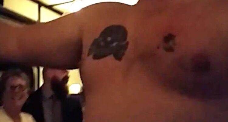 ‘Not a secret Nazi,’ Maine Senate candidate with death’s head tattoo says