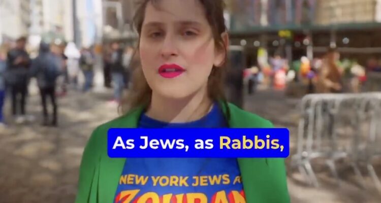 Trans ‘rabbi’ booted from Biden White House event headlines ‘Jews for Zohran’ ad campaign