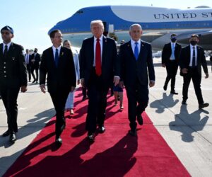 Trump Netanyahu Herzog