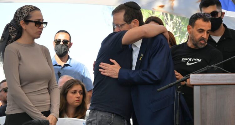 Israel’s president begs forgiveness from hostage family over October 7 failures
